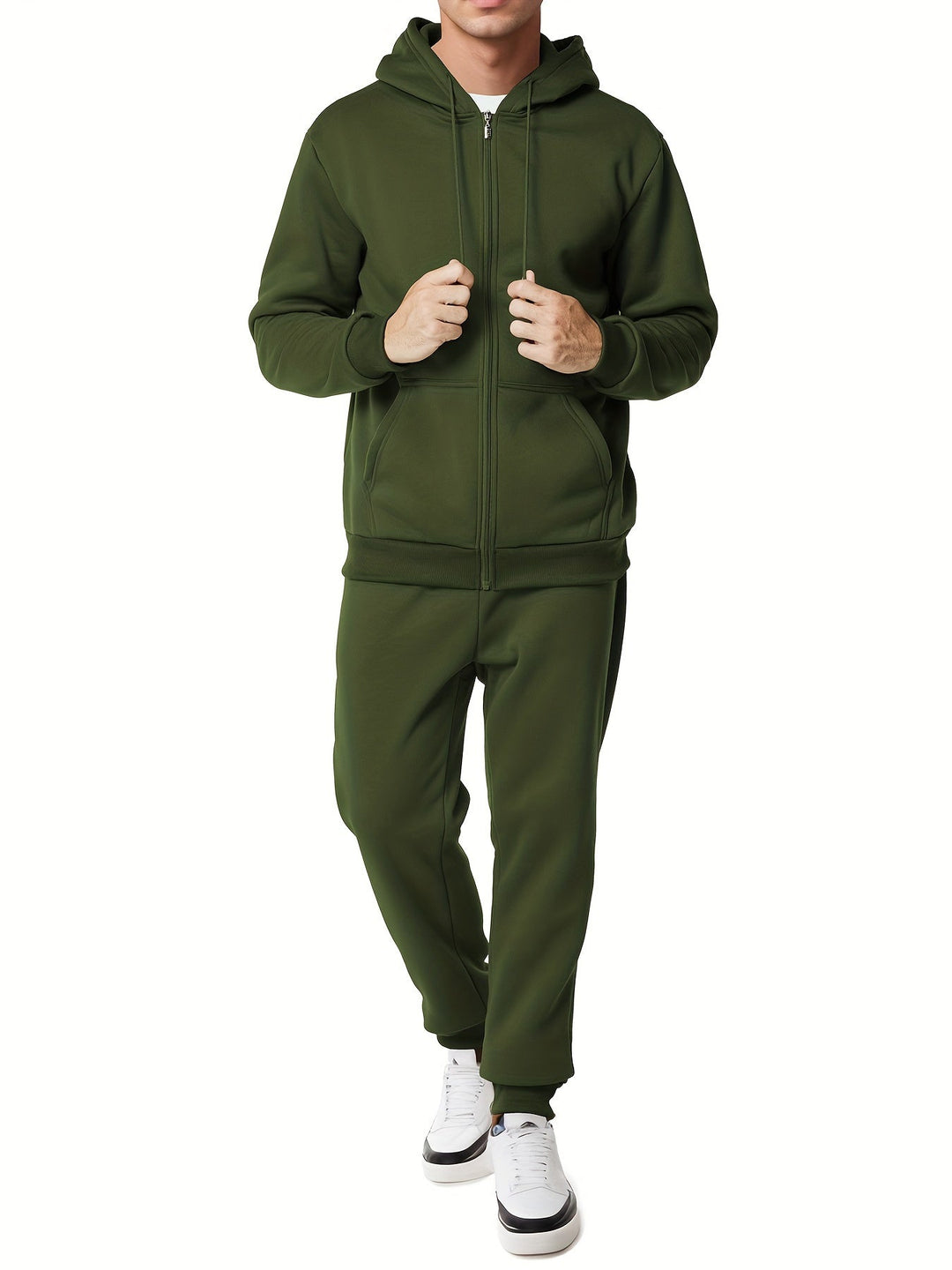 Mirla | Hooded Sweatshirt med Byxor för Herrar-Eva Jonsson