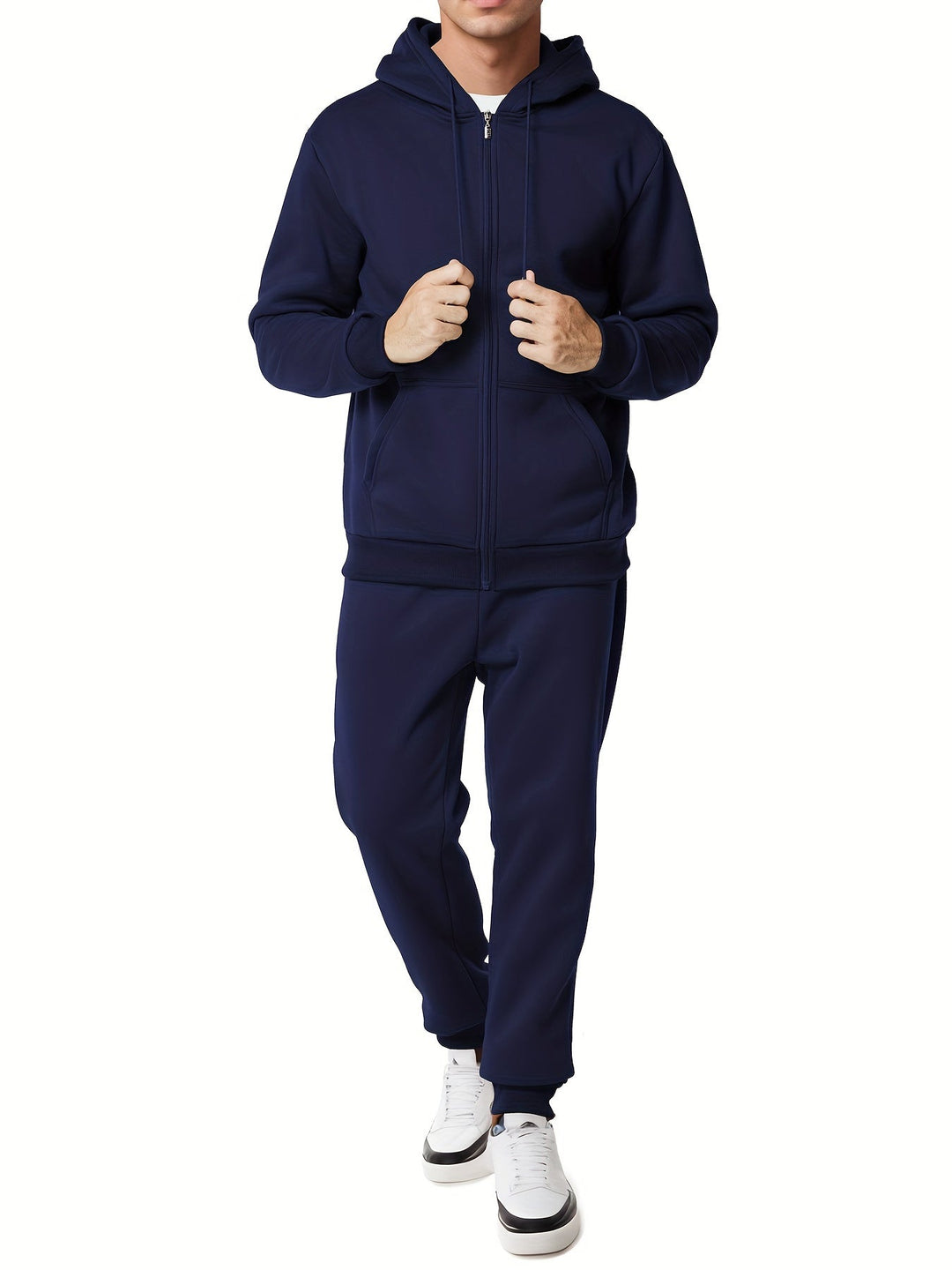 Mirla | Hooded Sweatshirt med Byxor för Herrar-Eva Jonsson