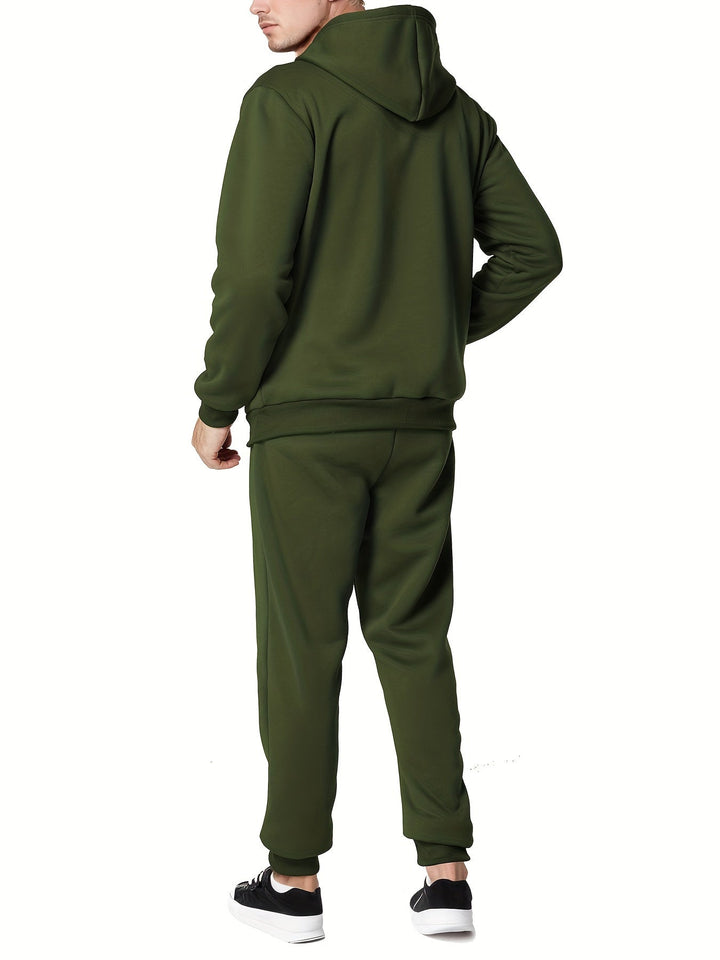 Mirla | Hooded Sweatshirt med Byxor för Herrar-Eva Jonsson