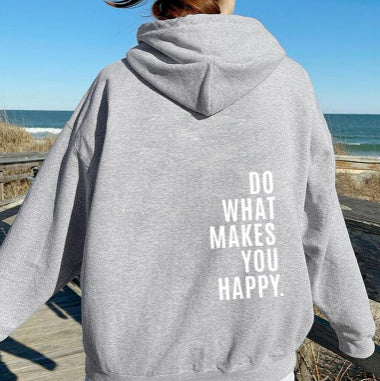 Mirla | Hoodie Dam - Motiverande tryck Lättsam tröja-Eva Jonsson