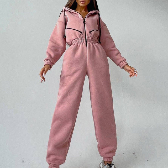 Mirla | Hoodie Tvådels Set för Vardag och Fritid-Eva Jonsson