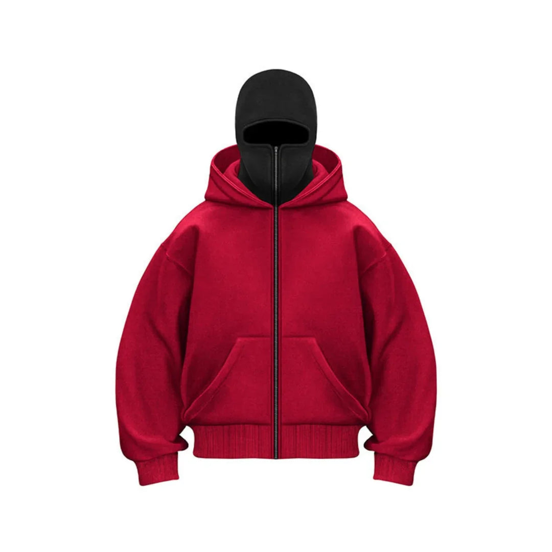 Mirla | Hoodie med Balaklava och Huva-Eva Jonsson