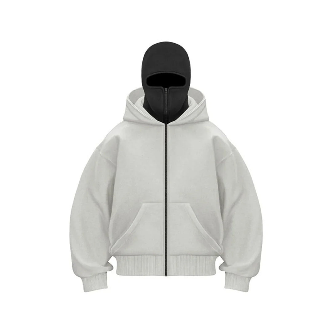 Mirla | Hoodie med Balaklava och Huva-Eva Jonsson