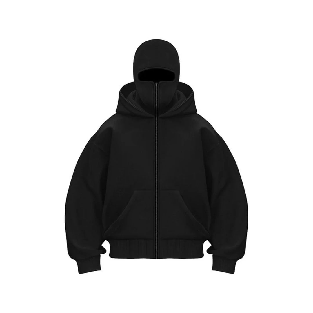 Mirla | Hoodie med Balaklava och Huva-Eva Jonsson