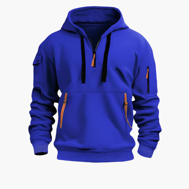 Mirla | Hoodie med Dragkedja - Funktionell Fritids-Hoodie för Vardag och Utomhus-Eva Jonsson