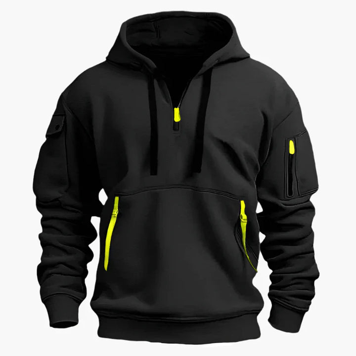 Mirla | Hoodie med Dragkedja - Funktionell Fritids-Hoodie för Vardag och Utomhus-Eva Jonsson