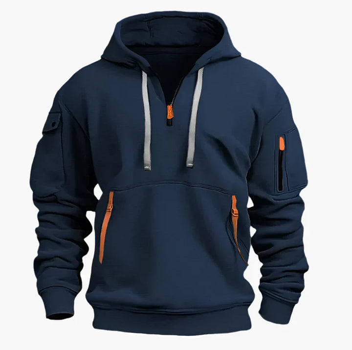 Mirla | Hoodie med Dragkedja - Funktionell Fritids-Hoodie för Vardag och Utomhus-Eva Jonsson