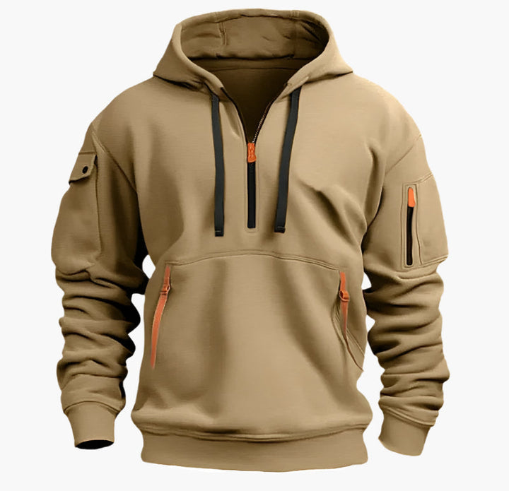 Mirla | Hoodie med Dragkedja - Funktionell Fritids-Hoodie för Vardag och Utomhus-Eva Jonsson