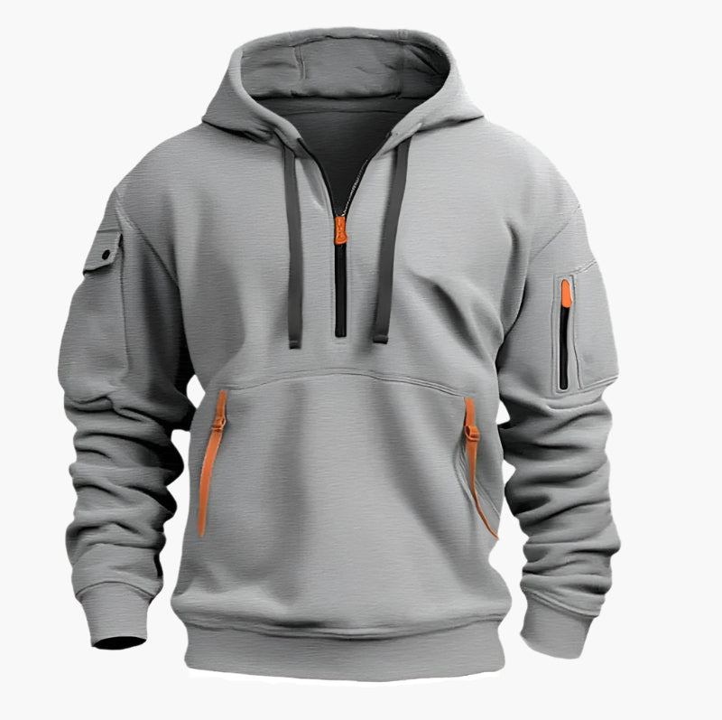Mirla | Hoodie med Dragkedja - Funktionell Fritids-Hoodie för Vardag och Utomhus-Eva Jonsson