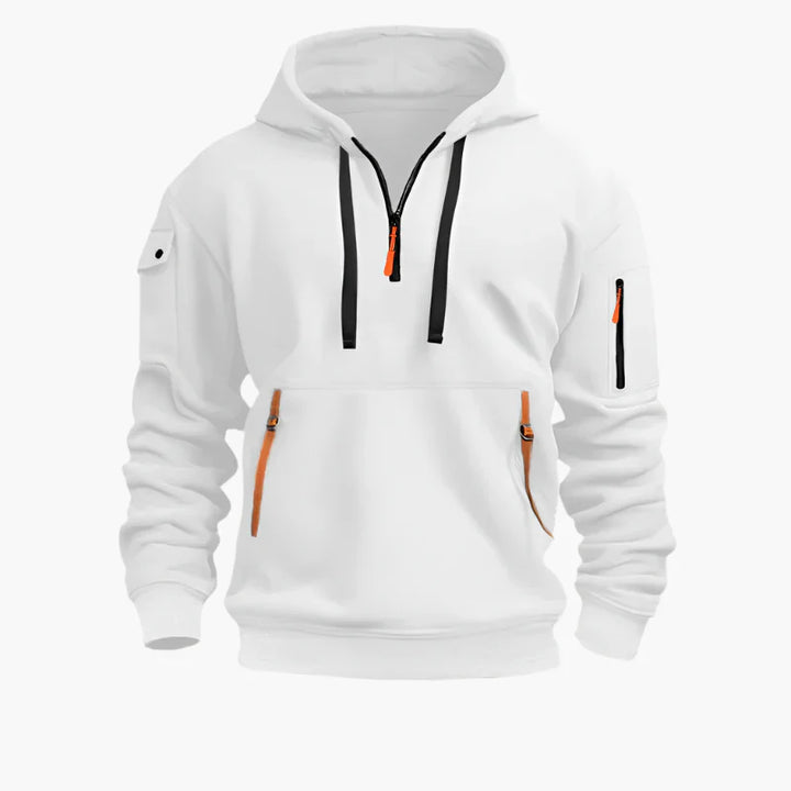 Mirla | Hoodie med Dragkedja - Funktionell Fritids-Hoodie för Vardag och Utomhus-Eva Jonsson