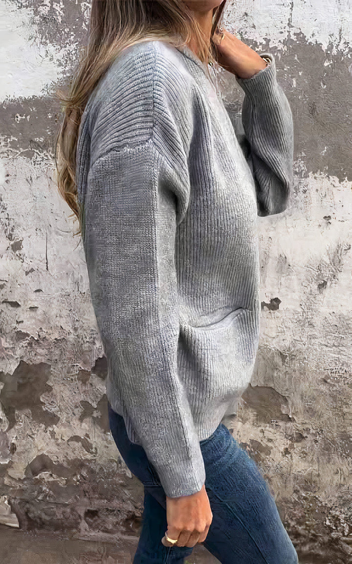 Mirla | Hoodie med Dragkedja - Stilfull Övergångjacka för Vardag och Fritid-Eva Jonsson