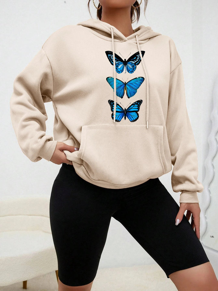 Mirla | Hoodie med Fjärilsdesign-Eva Jonsson