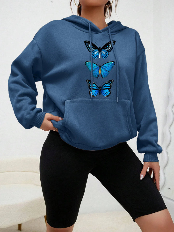 Mirla | Hoodie med Fjärilsdesign-Eva Jonsson