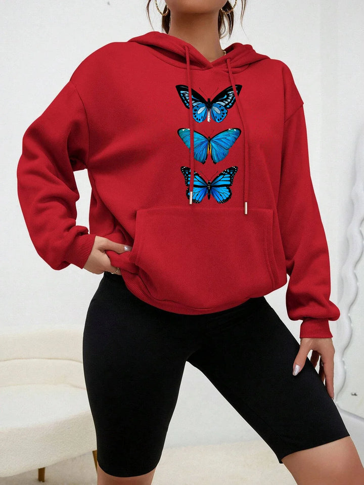 Mirla | Hoodie med Fjärilsdesign-Eva Jonsson