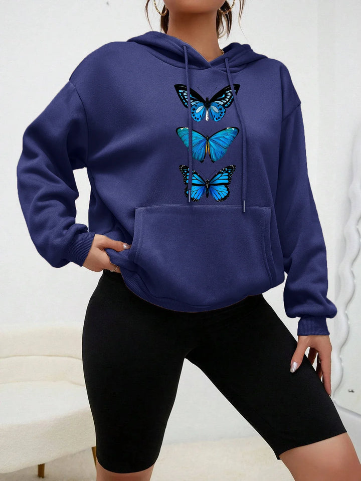 Mirla | Hoodie med Fjärilsdesign-Eva Jonsson