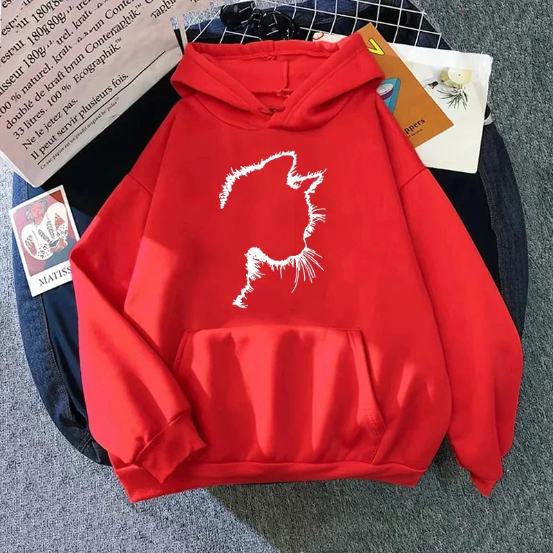 Mirla | Hoodie med Kattmotiv-Eva Jonsson