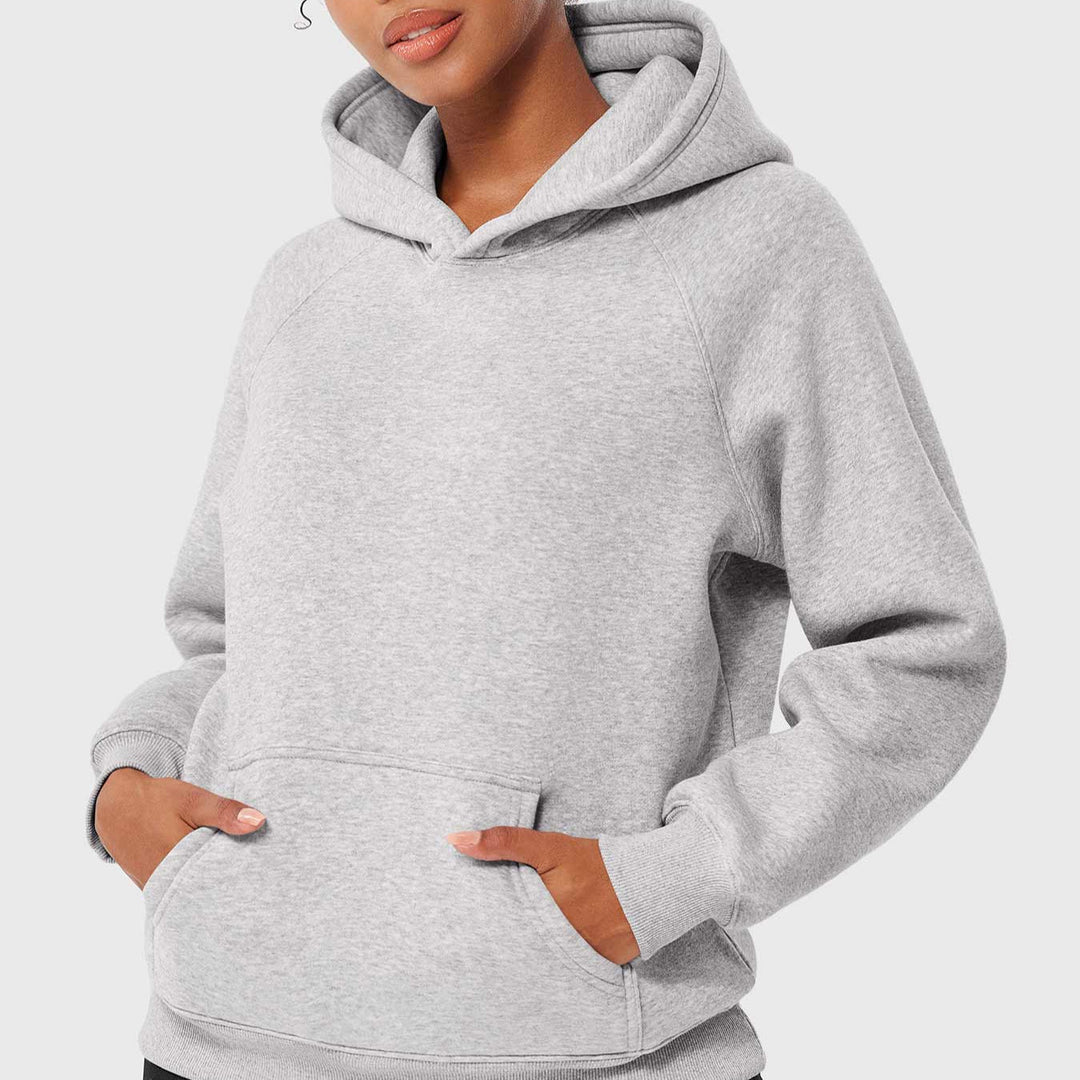 Mirla | Hoodie med Raglanärmar och Kengurufickor-Eva Jonsson