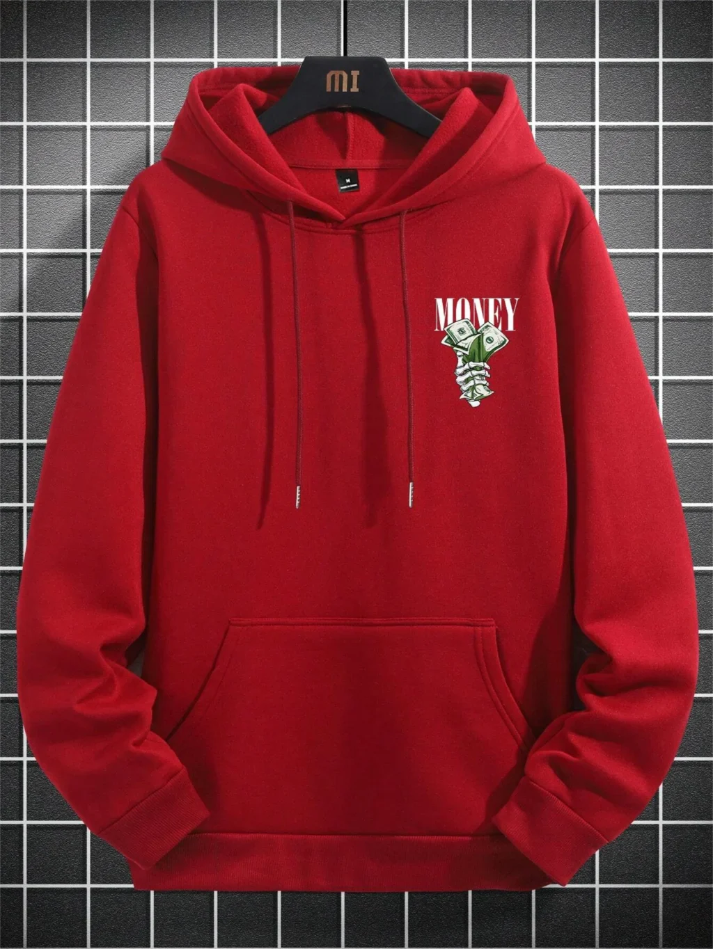 Mirla | Hoodie med Street Money Tryck-Eva Jonsson
