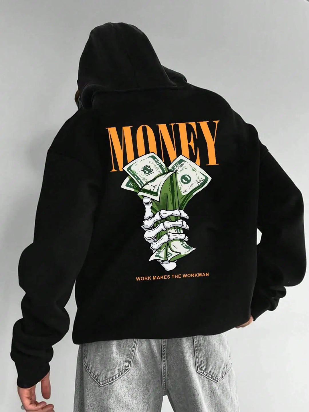 Mirla | Hoodie med Street Money Tryck-Eva Jonsson