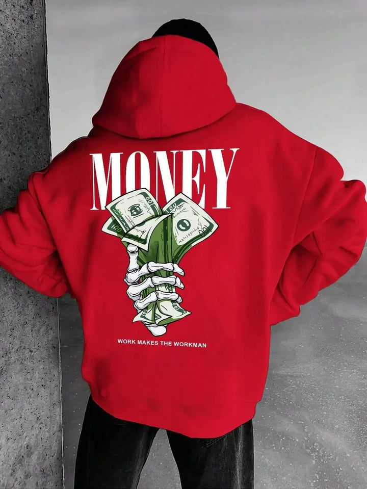 Mirla | Hoodie med Street Money Tryck-Eva Jonsson