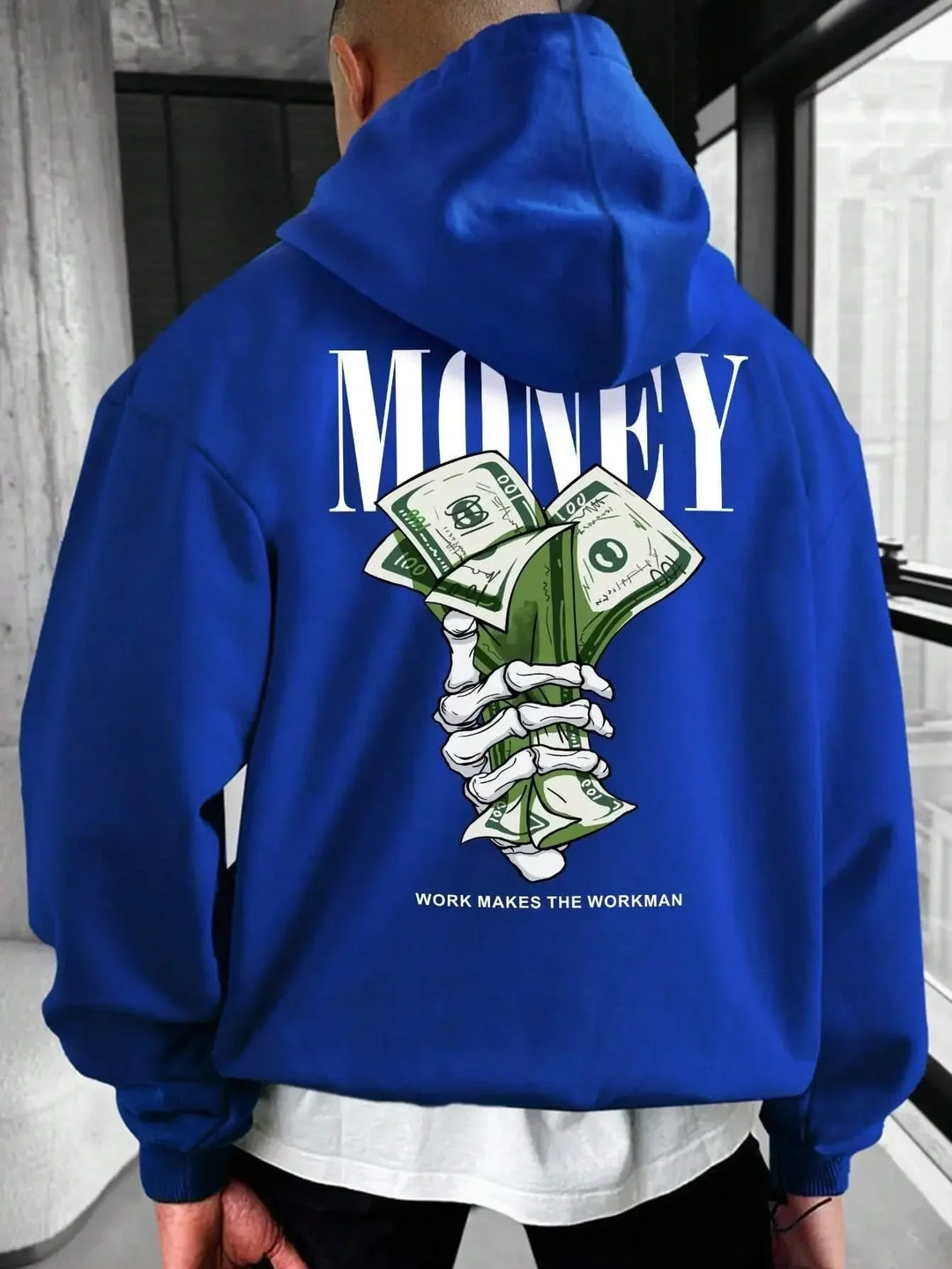 Mirla | Hoodie med Street Money Tryck-Eva Jonsson