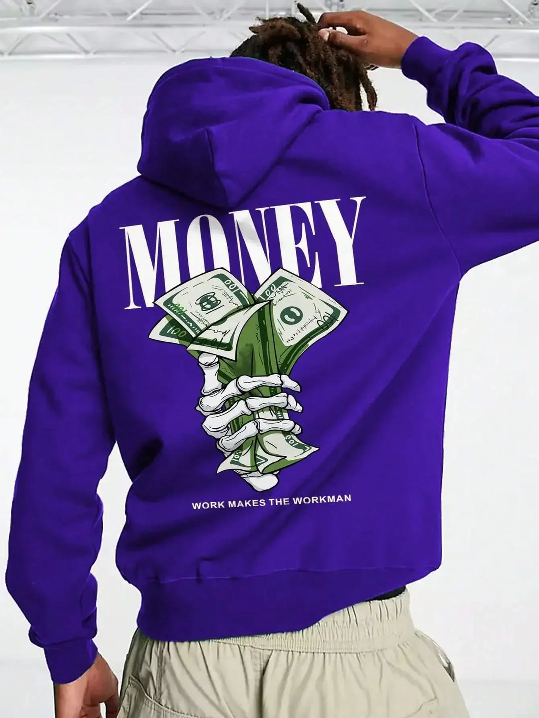 Mirla | Hoodie med Street Money Tryck-Eva Jonsson