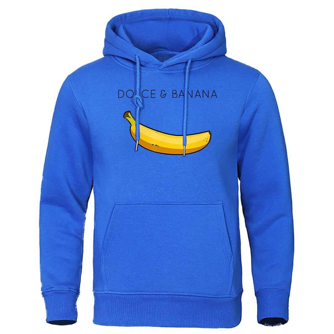 Mirla | Hoodie med banantryck-Eva Jonsson