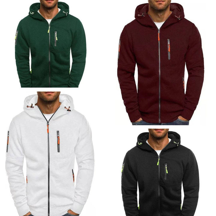 Mirla | Hoodie med genomgående dragkedja - Bekväm hoodie-Eva Jonsson