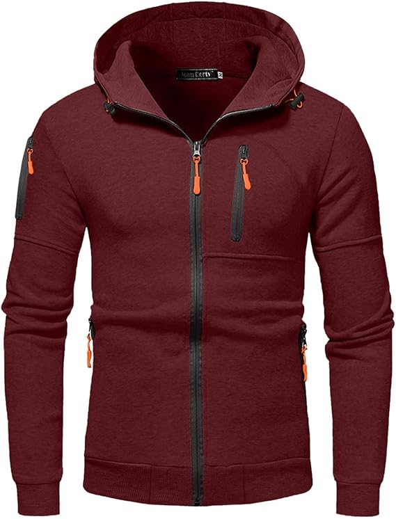 Mirla | Huvtröja Sportig Fritid - Bekväm Hoodie med Dragkedja och Fickor-Eva Jonsson