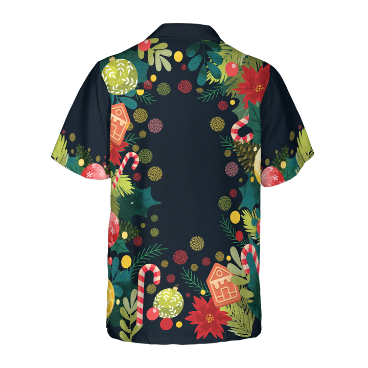 Mirla | Hyperfavor Julen Santa Surfande Hawaii-Skjorta Jul-Skjortor Kortärmad Button-Down Skjorta För Män och Kvinnor-Eva Jonsson