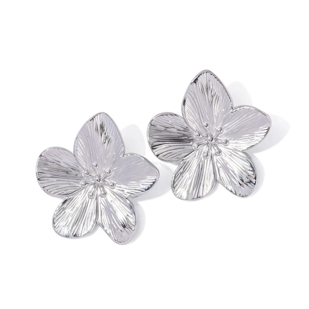 Mirla | Hypoallergen Vintage-Blomplugg, 18K Guldpläterad-Eva Jonsson
