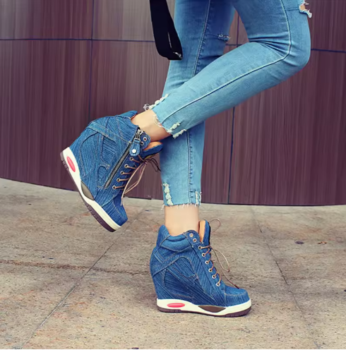 Mirla | Ingen brådska Wedges Sneakers-Eva Jonsson