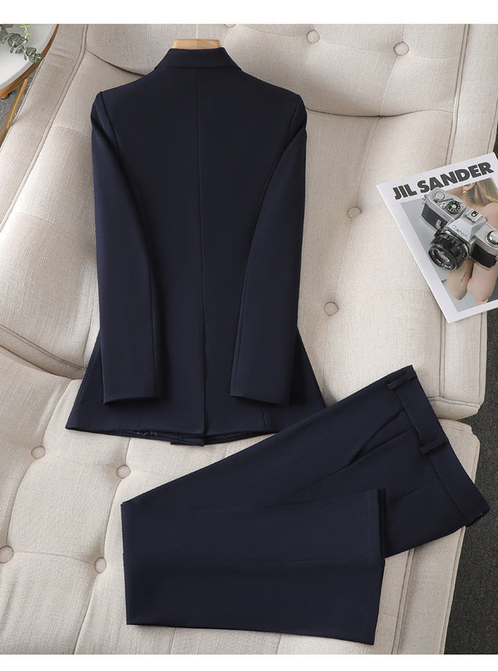 Mirla | Isabelle Blazer och Byxor Set-Eva Jonsson