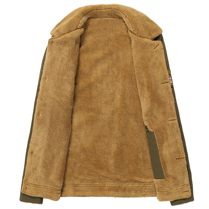 Mirla | Jacka för Herrar med Sherpa-Fleece-Foder-Eva Jonsson