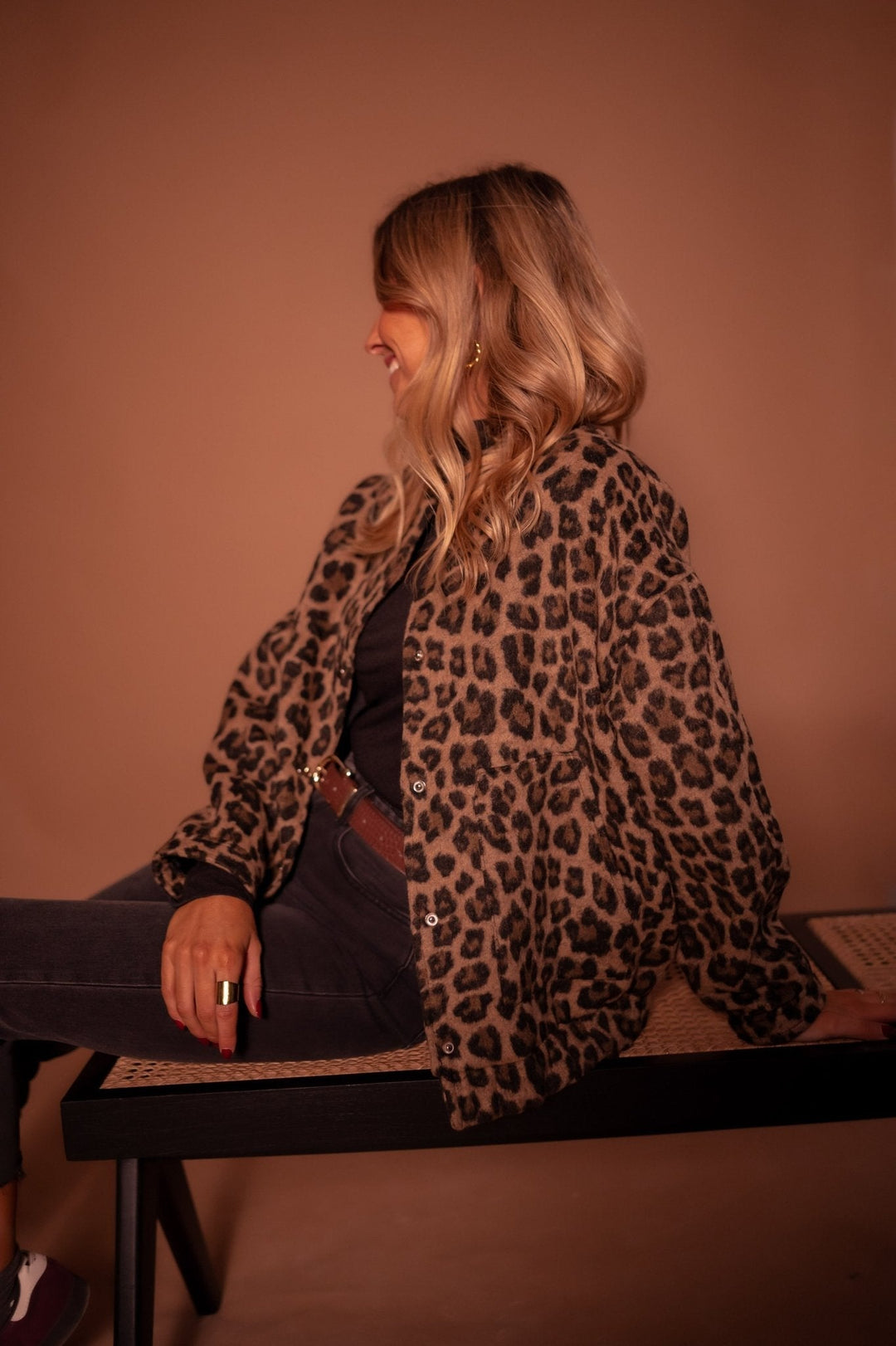 Mirla | Jacka med Leopardmönster-Eva Jonsson