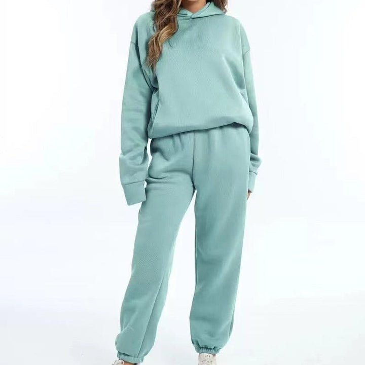 Mirla | Jacquelyn Ultimate Comfort Sweatpants & Hooded Sweater Set-Eva Jonsson