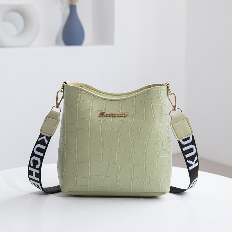 Mirla | Jaunty Axelremsväska Dam Mini Crossbody Hink Handväska-Eva Jonsson