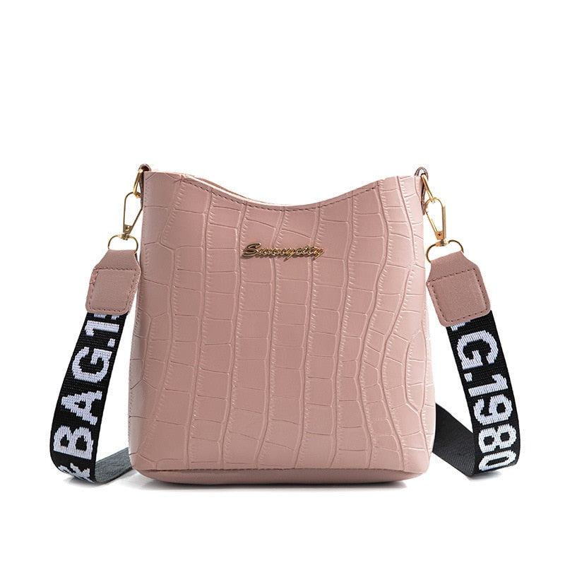 Mirla | Jaunty Axelremsväska Dam Mini Crossbody Hink Handväska-Eva Jonsson