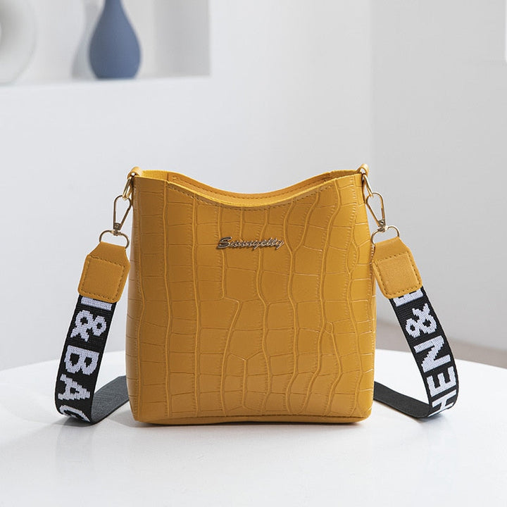 Mirla | Jaunty Axelremsväska Dam Mini Crossbody Hink Handväska-Eva Jonsson