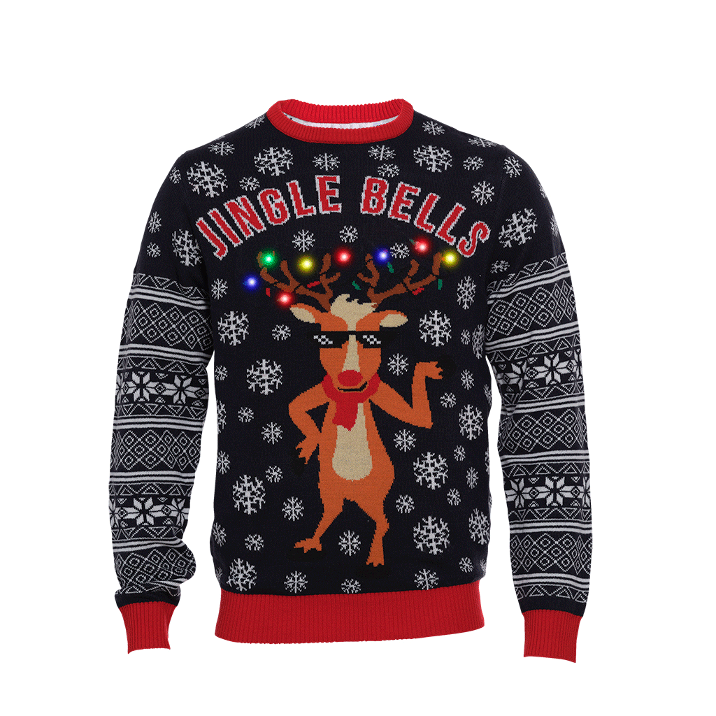 Mirla | Jingle Bells Jultröja - Herr-Eva Jonsson