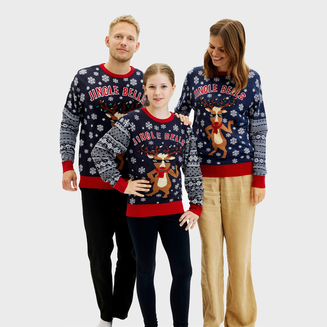 Mirla | Jingle Bells Jultröja - Herr-Eva Jonsson