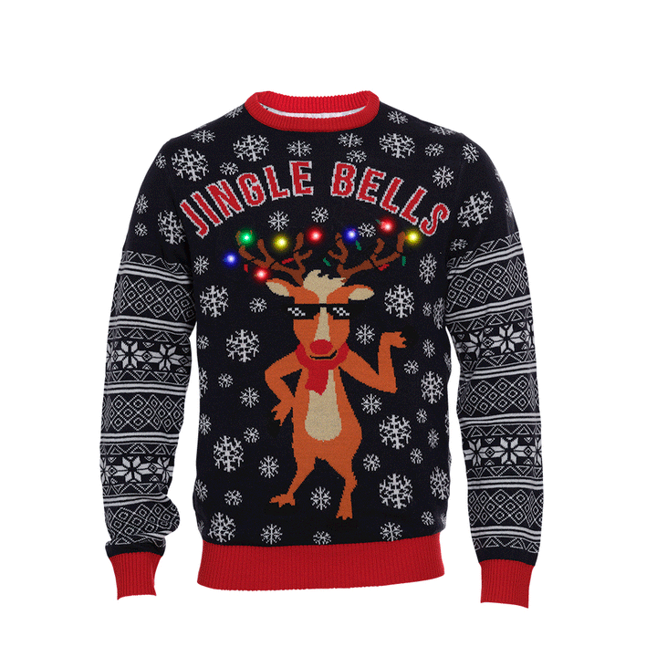 Mirla | Jingle Bells jultröja herr-Eva Jonsson