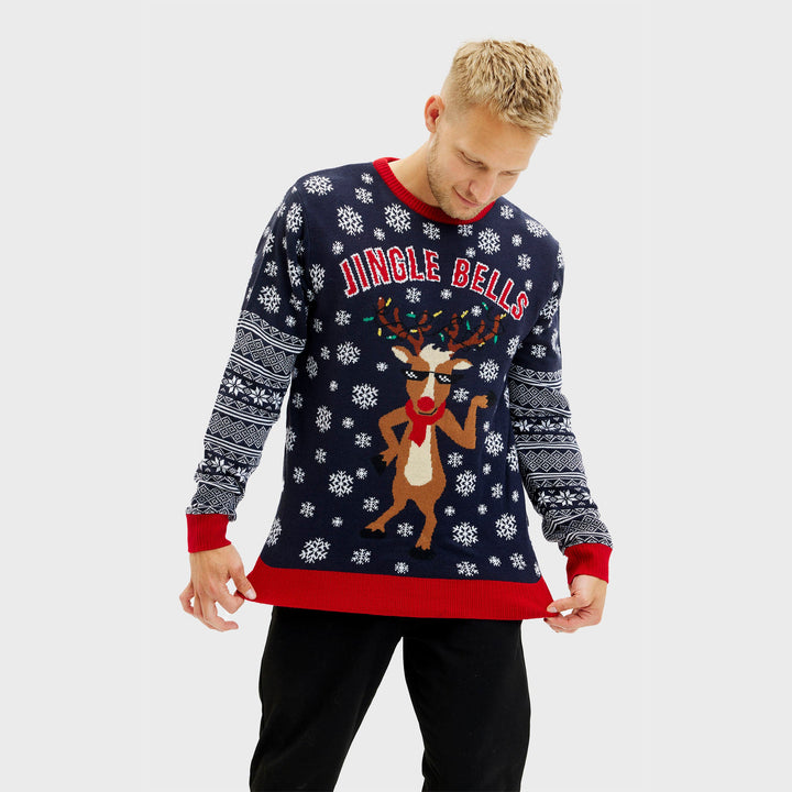 Mirla | Jingle Bells jultröja herr-Eva Jonsson