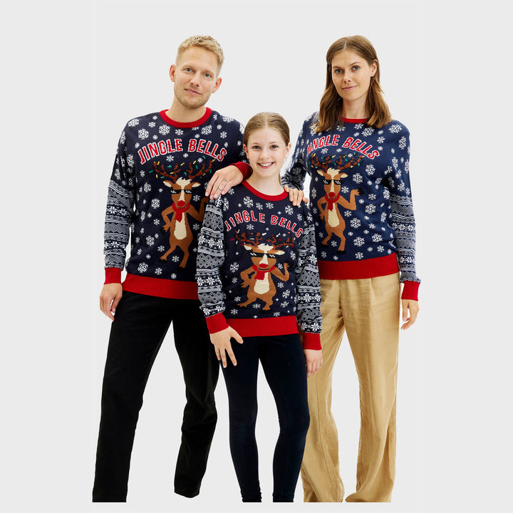 Mirla | Jingle Bells jultröja herr-Eva Jonsson