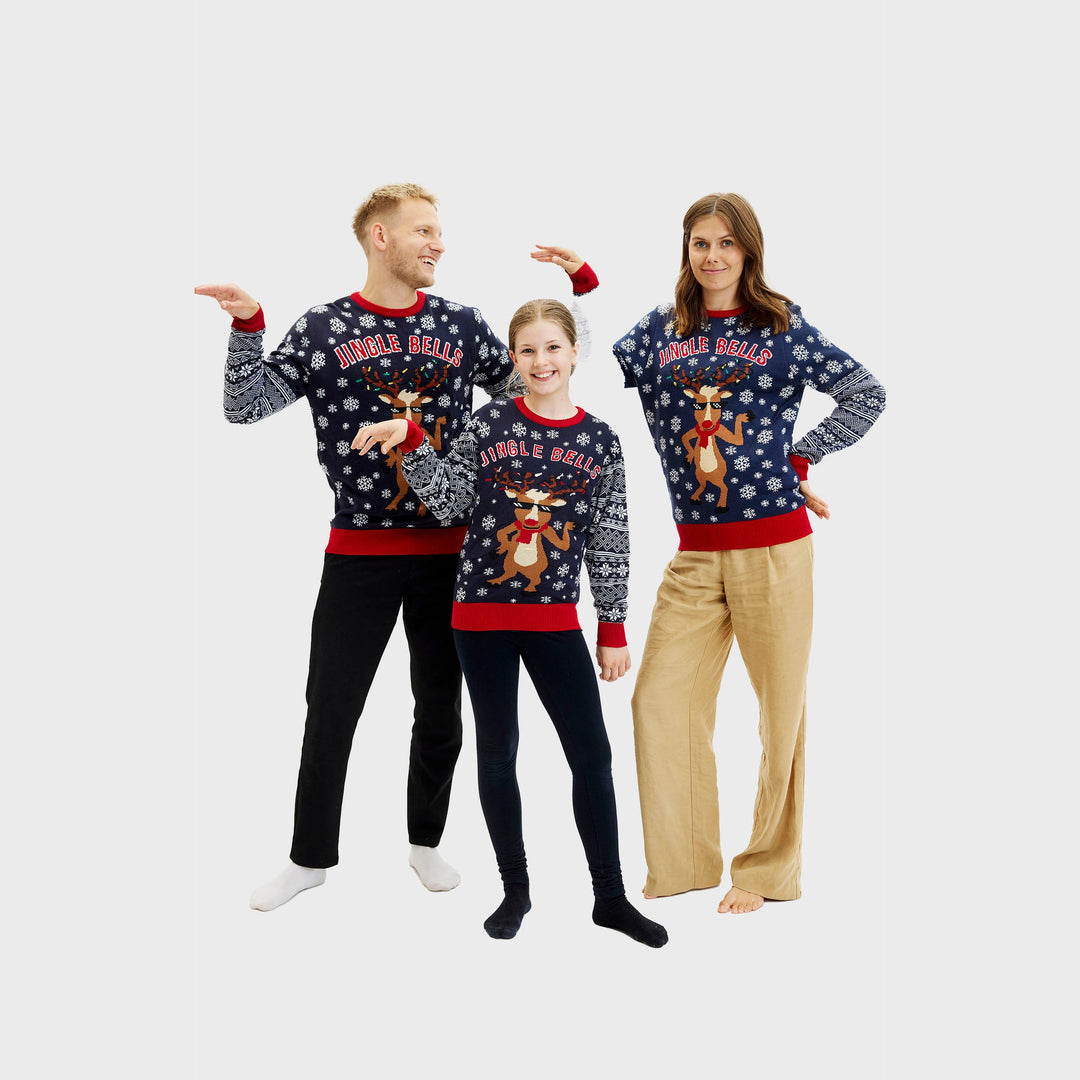 Mirla | Jingle Bells jultröja kvinnor-Eva Jonsson