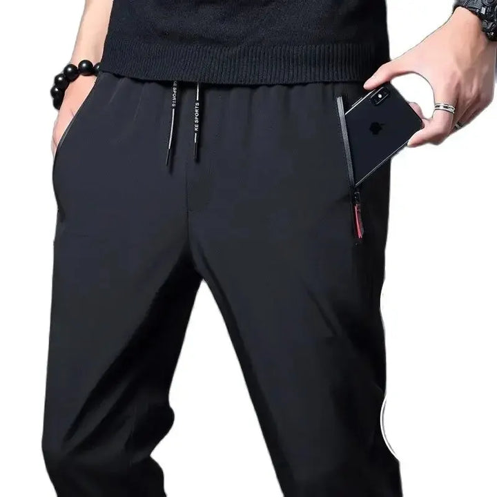 Mirla | Joggingbyxa Slim Fit med Elastisk Midja-Eva Jonsson