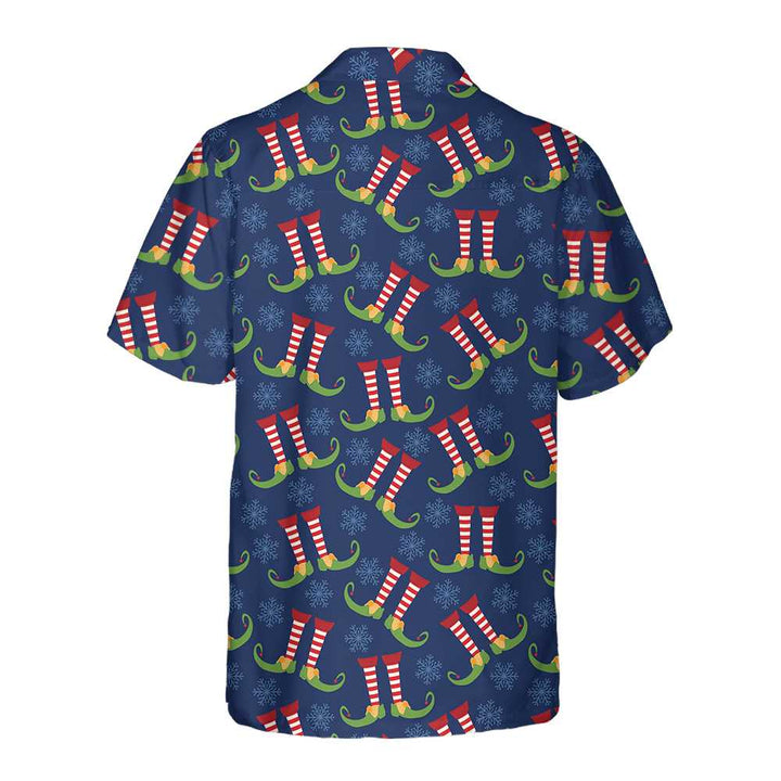 Mirla | Jul-Ivory Hawaiian Shirt Rolig Älv-Julskjorta Bästa Julklapp Idé-Eva Jonsson