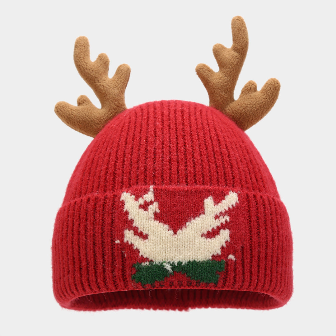 Mirla | Jul Ren Horn Schal Hatt Handskar Tre Dela Set (3 Färger)-Eva Jonsson