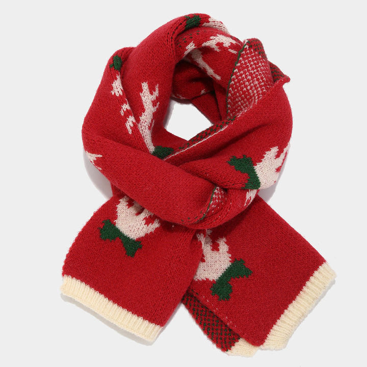 Mirla | Jul Ren Horn Schal Hatt Handskar Tre Dela Set (3 Färger)-Eva Jonsson