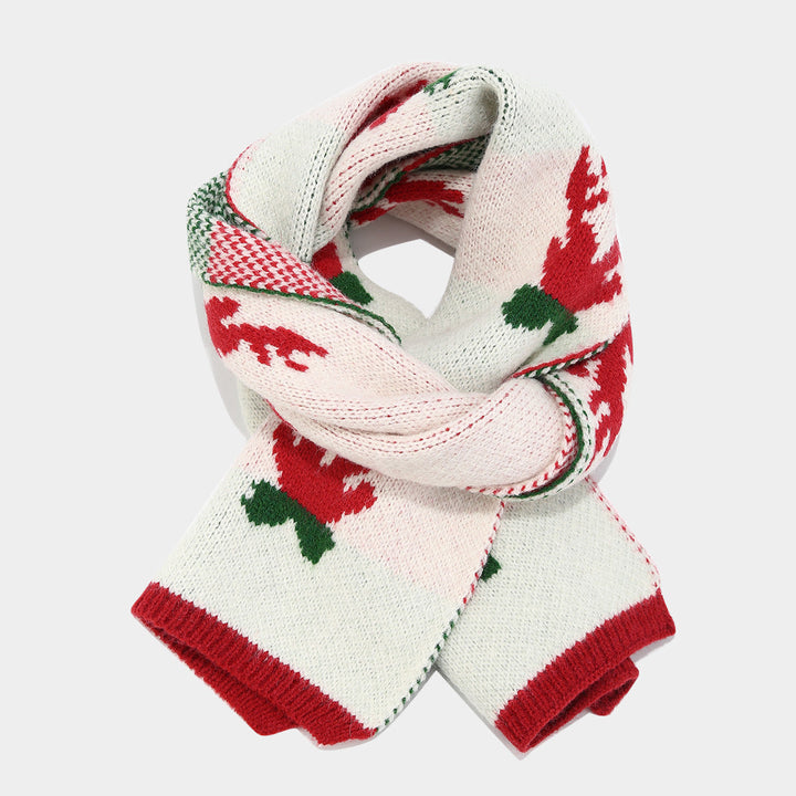 Mirla | Jul Ren Horn Schal Hatt Handskar Tre Dela Set (3 Färger)-Eva Jonsson